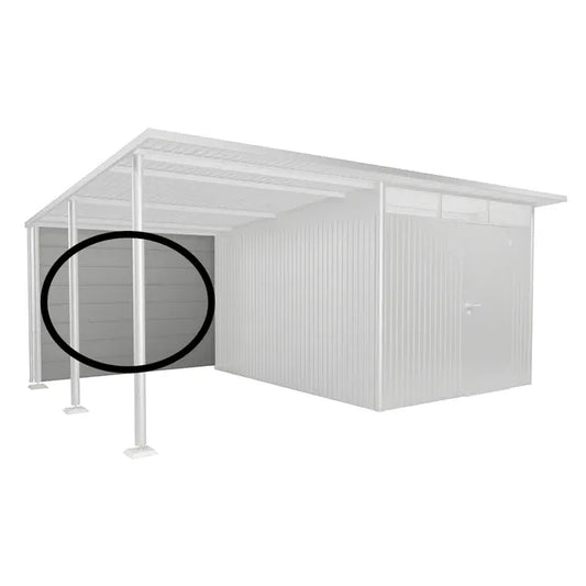 Parete posteriore per tettoia Avantgarde Biohort