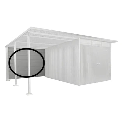 Parete posteriore per tettoia Avantgarde Biohort