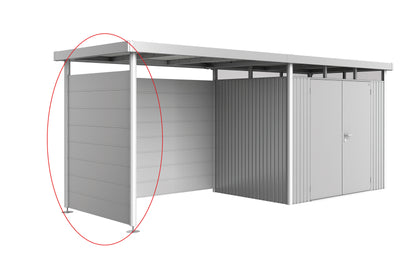 Parete laterale per tettoia Highline Biohort