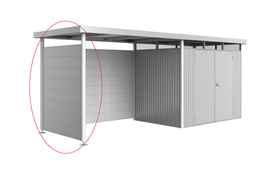 Parete laterale per tettoia Highline Biohort