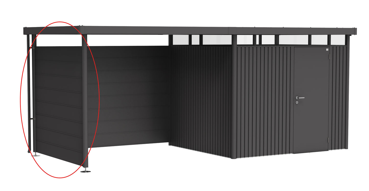 Parete laterale per tettoia Highline Biohort