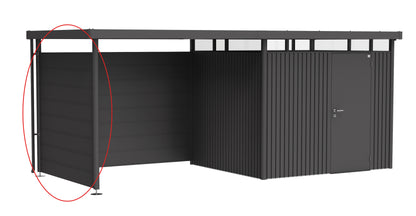 Parete laterale per tettoia Highline Biohort