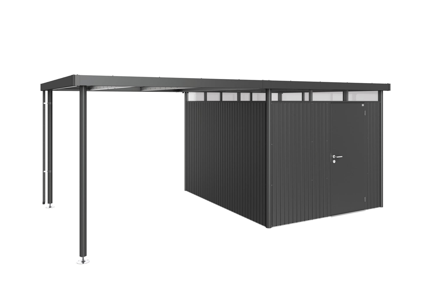 Tettoia laterale Casetta Highline Biohort