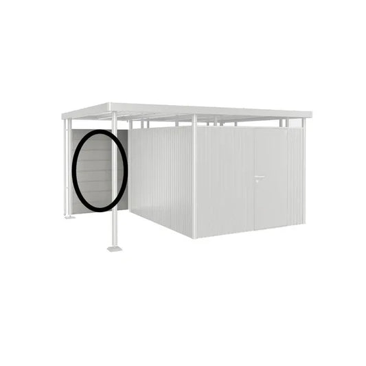 Parete posteriore per tettoia Highline Biohort